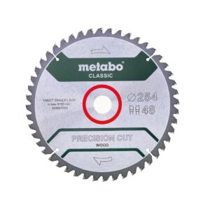 List kružne pile za drvo Metabo – 254×30 Z48 WZ 5°